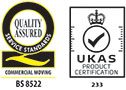 Quality Assured BS 8522 and UKAS Product Certification certificates